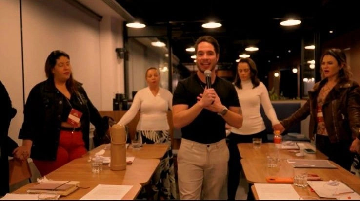 Lucas Krausche em evento